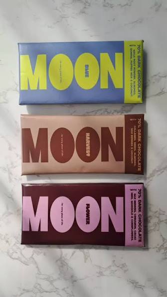 MOON chocolates