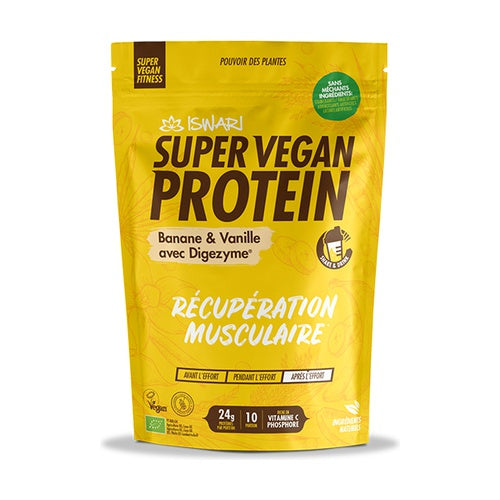 ISWARI: Super Vegan Protein Banana & Vanilla with Digezyme®