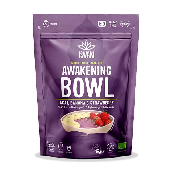 ISWARI: Awakening Bowl Acai, Banana & Strawberry