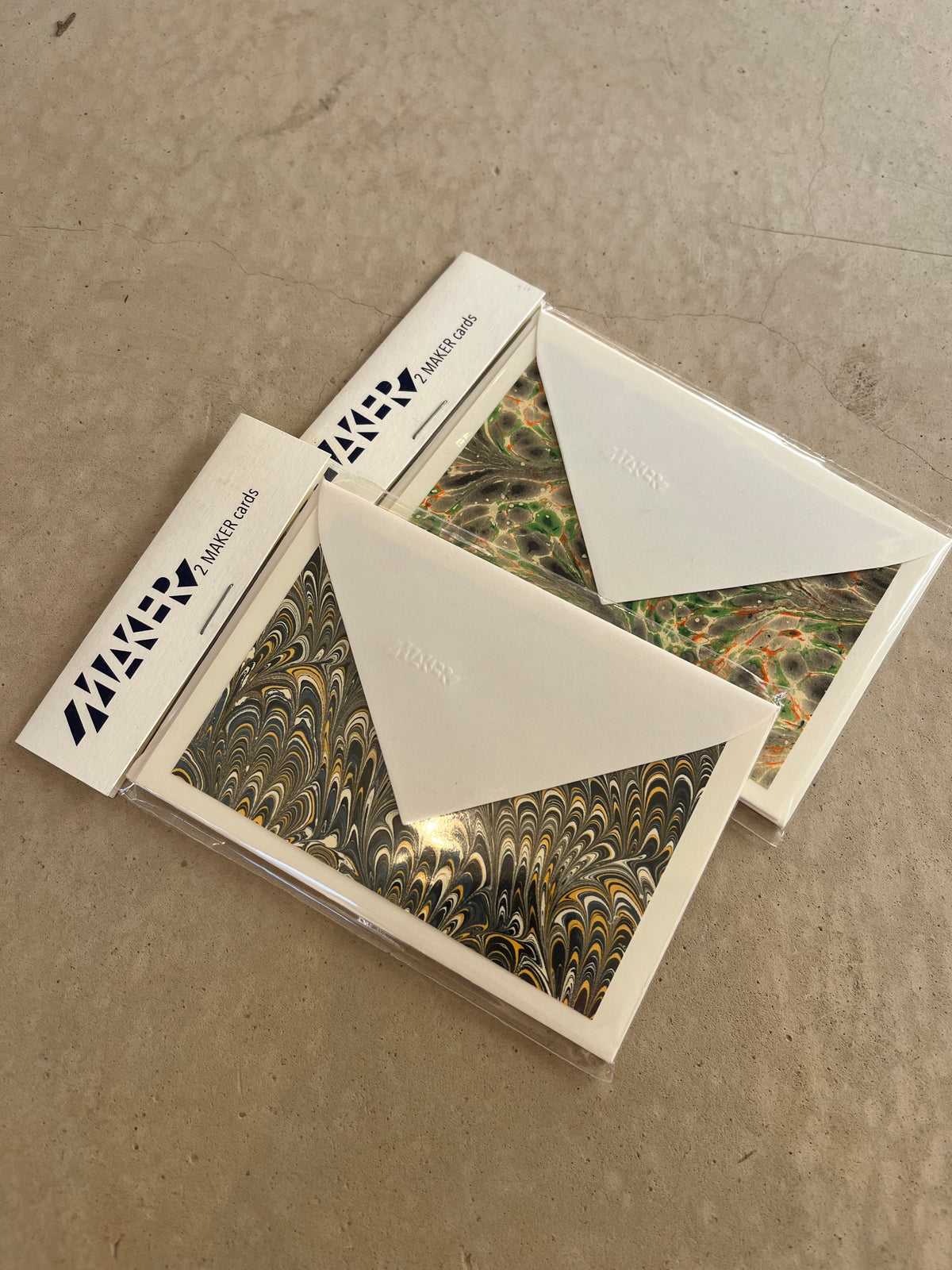 MAKER: 2 cards
