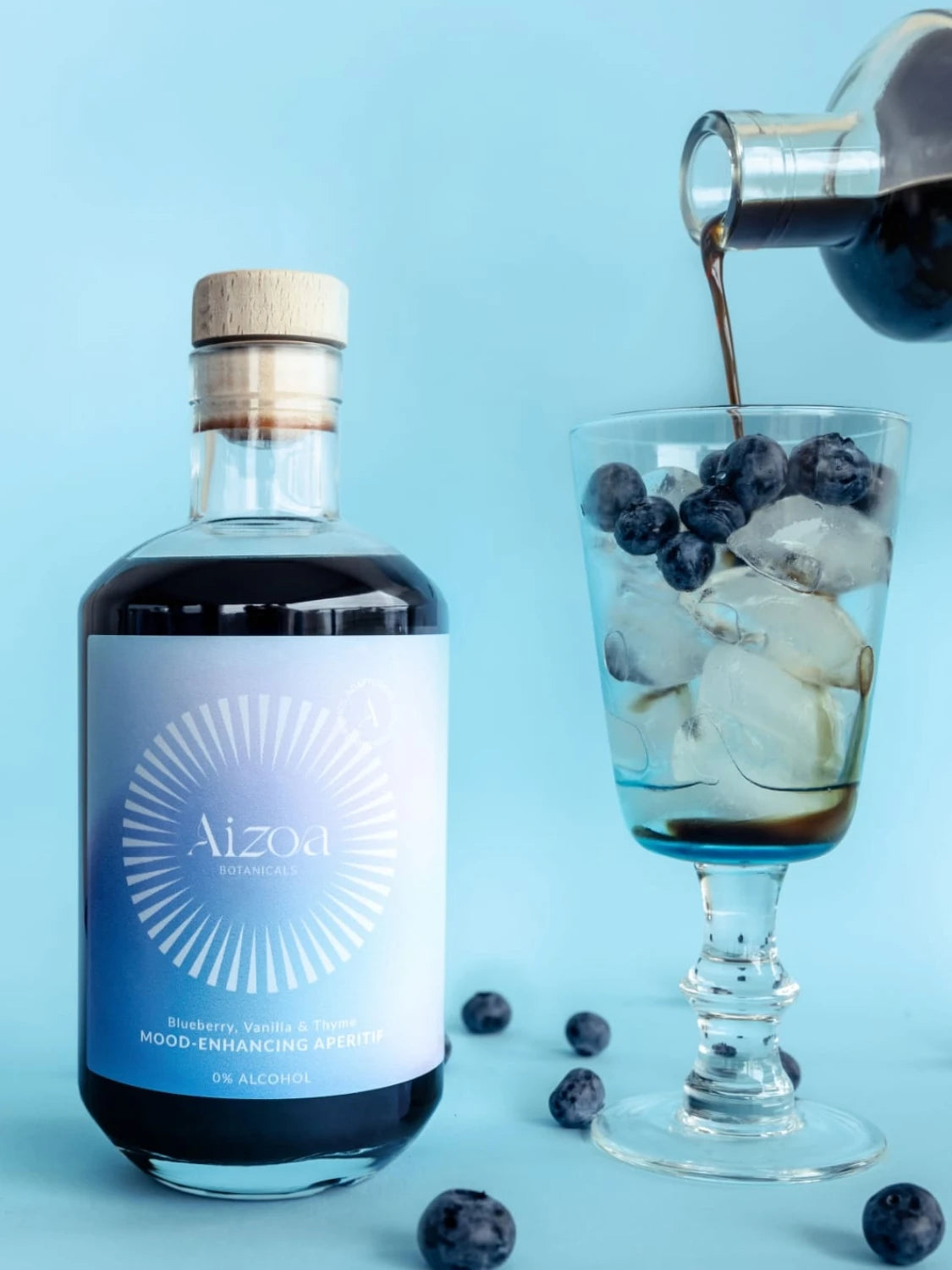 Aizoa: Blueberry & Vanilla & Thyme 500ml