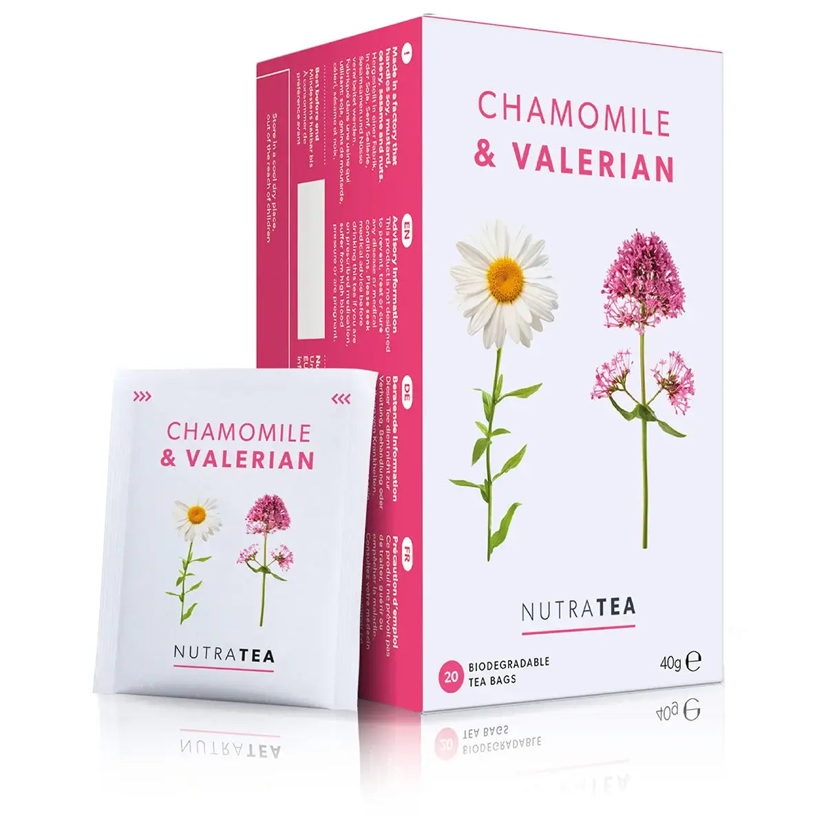 NutraTea Chamomile & Valerian Tea