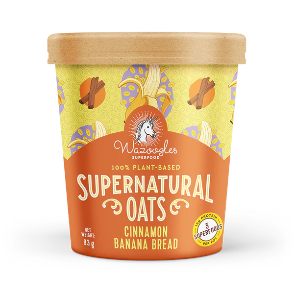 Wazoogles Supernatural Oats Pot - Cinnamon Banana Bread