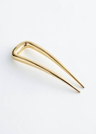 Hair pin: Gold