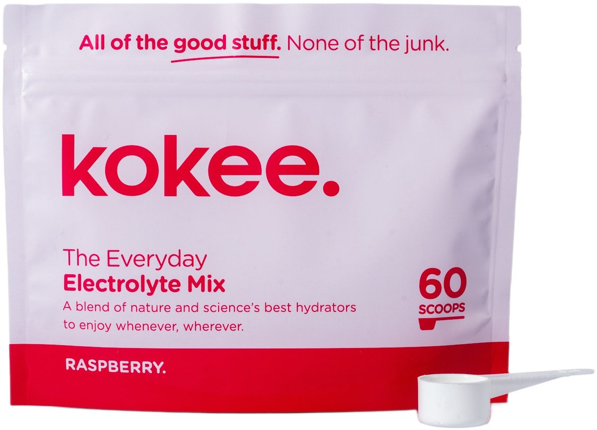 Kokee Everyday Electrolyte Mix 60 scoop- Raspberry 240g
