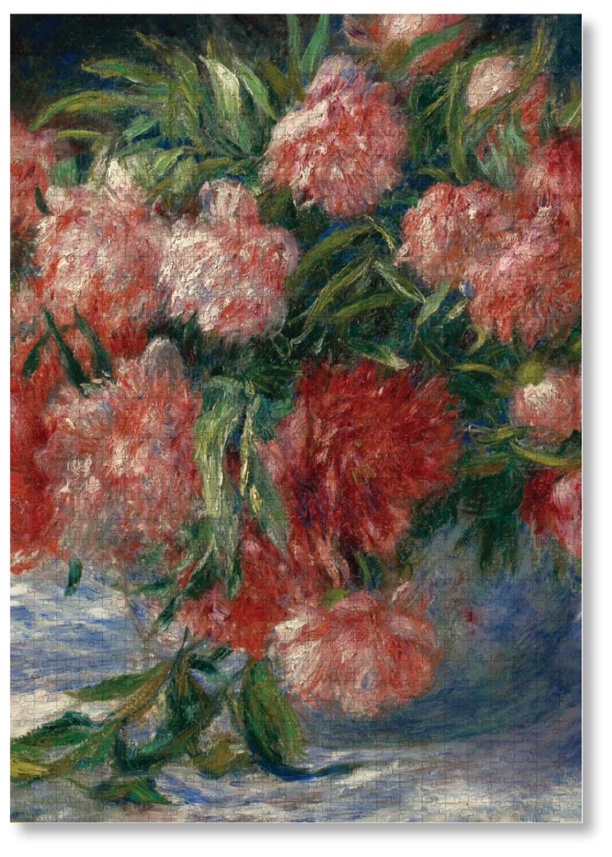 MasterPiece Puzzle: Peonies, ca. 1880 by Renoir
