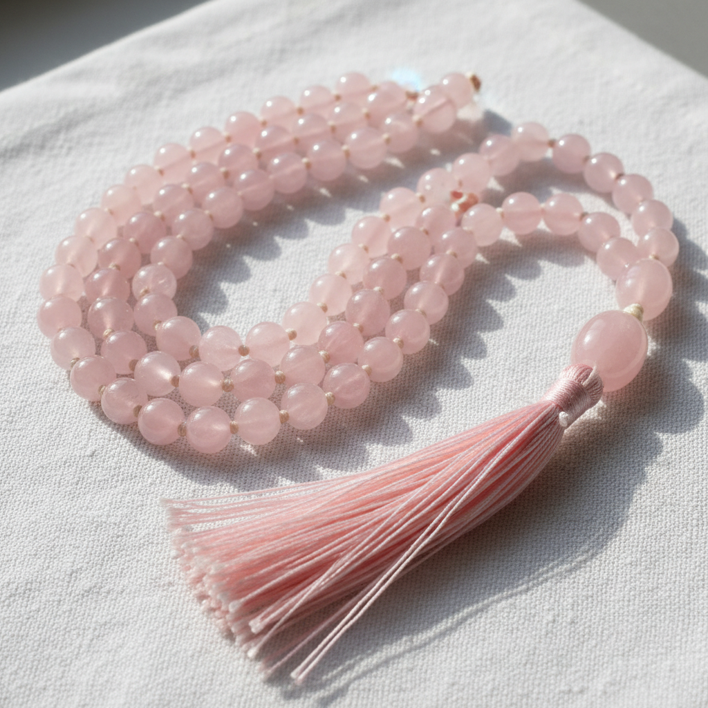 Crystal Mala beads