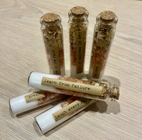 HomeMade Bath Salts: vial