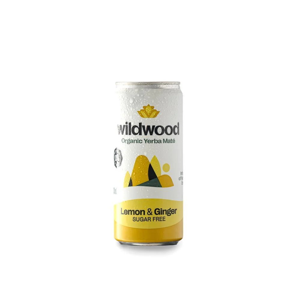 Wildwood Yerba Maté - Lemon & Ginger Sugar Free