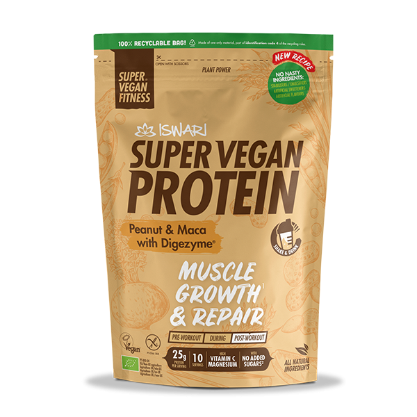 ISWARI: Super Vegan Protein Peanut & Maca with Digezyme®